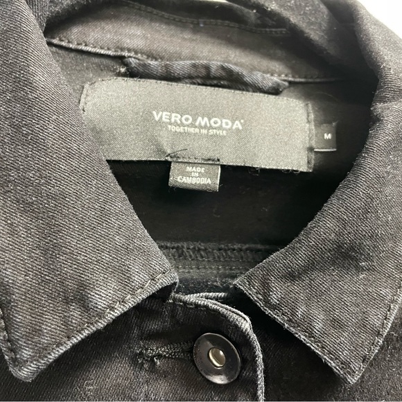 Vero Moda | Denim Jacket - Black - Picture 3 of 6